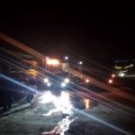 На территории Инзенского АТП загорелся автогазозаправщик. Пятеро пострадавших.
