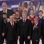 Владимир Путин открыл Дворец спортивной борьбы имени Виталия Константинова